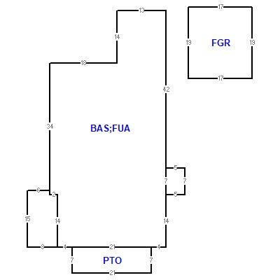 Building layout (traversing data) of this property